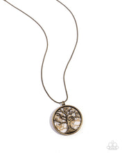 Load image into Gallery viewer, Tree Talisman - Brass