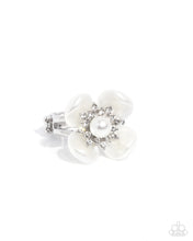 Load image into Gallery viewer, A Glimpse of Elegance- Unmatched Elegance-White Paparazzi Ring