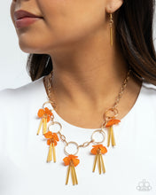 Load image into Gallery viewer, LEI of the Land - Orange Paparazzi Necklace
