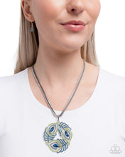 Load image into Gallery viewer, Peacock Patchwork - Multi Paparazzi Necklace