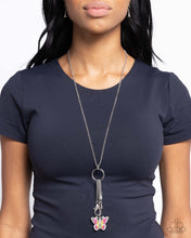 Load image into Gallery viewer, Mariposa Masterpiece Pink Lanyard