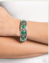 Load image into Gallery viewer, Stony Surprise Green Bracelet