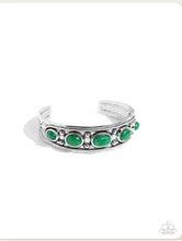 Load image into Gallery viewer, Stony Surprise Green Bracelet