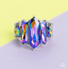 Load image into Gallery viewer, Iridescently Interstellar-Multi Paparazzi Ring