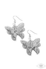 Load image into Gallery viewer, Layered Launch White Earrings