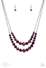 Load image into Gallery viewer, Strikingly Spellbinding Purple Paparazzi Necklace