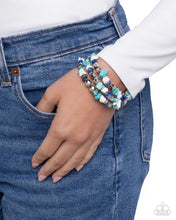 Load image into Gallery viewer, Santa Fe Surrender Paparazzi Blue Bracelet