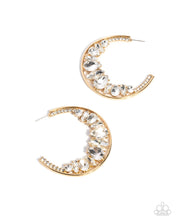 Load image into Gallery viewer, Refined Rewind Gold Hoop Earring