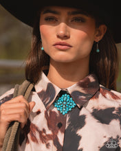 Load image into Gallery viewer, Stony Strength Turquoise Blue Necklace