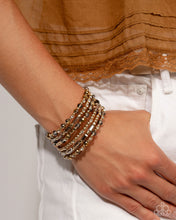 Load image into Gallery viewer, Paparazzi 💕Timeless Tango Gold Bracelet