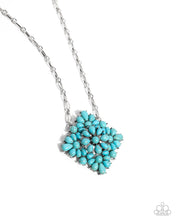 Load image into Gallery viewer, Stony Strength Turquoise Blue Necklace