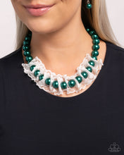 Load image into Gallery viewer, Distinguished Desire Green Paparazzi Necklace