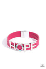 Load image into Gallery viewer, Hopeful Haute Pink Bracelet