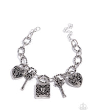 Load image into Gallery viewer, Flirty Filigree Silver