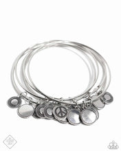 Load image into Gallery viewer, My Interest is Piqued Silver Bracelet