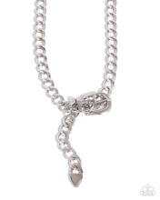 Load image into Gallery viewer, Bold Buckle Silver Necklace