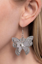 Load image into Gallery viewer, Layered Launch White Earrings