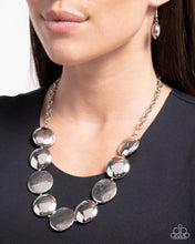Load image into Gallery viewer, Engraved Energy Silver Necklace