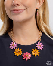 Load image into Gallery viewer, First Date Flowers - multi - Paparazzi necklace