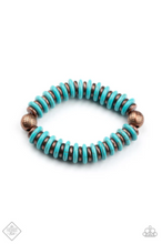 Load image into Gallery viewer, Paparazzi Desert Revival Necklace - Turquoise- Necklace and Bracelet set