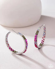 Load image into Gallery viewer, Glitzy by Association Multi Hoop Earring