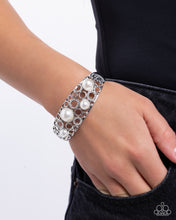 Load image into Gallery viewer, Cultured Confidence White Paparazzi Bracelet