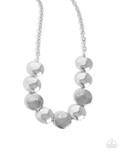 Load image into Gallery viewer, Engraved Energy Silver Necklace