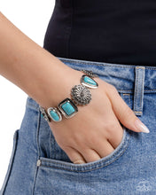 Load image into Gallery viewer, Rustic Remark Blue Turquoise Bracelet