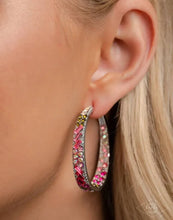 Load image into Gallery viewer, Glitzy by Association Multi Hoop Earring