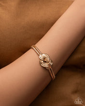 Load image into Gallery viewer, Woven Warrior Gold Bracelet