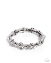 Load image into Gallery viewer, Consuming Confidence Silver Paparazzi Bracelet