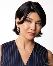 Load image into Gallery viewer, Metallic Multicolored Hoop Earrings