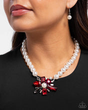 Load image into Gallery viewer, Prismatic Potential Red Paparazzi Necklace