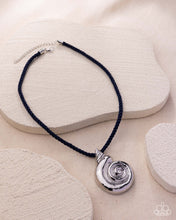 Load image into Gallery viewer, Coastal Chance Blue Necklace