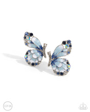 Load image into Gallery viewer, Paparazzi💙 Decadent Descent Blue 💙Clip-on Earrings - A Glimpse of Elegance