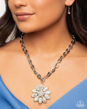 Load image into Gallery viewer, Glamorous Garden White Paparazzi Necklace
