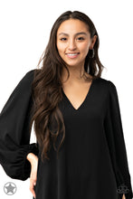 Load image into Gallery viewer, GLITZY By Association - Black Paparazzi Blockbuster