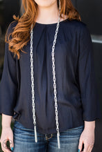 Load image into Gallery viewer, SCARFed for Attention - Silver - Paparazzi