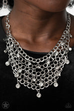 Load image into Gallery viewer, Fishing for Compliments - Silver - Paparazzi Necklace