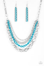 Load image into Gallery viewer, Color Bomb - Blue - Paparazzi Necklace