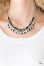 Load image into Gallery viewer, A Touch of CLASSY - Blue - Paparazzi Necklace