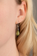 Load image into Gallery viewer, Crystal Couture - Green Necklace- Paparazzi