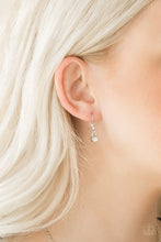 Load image into Gallery viewer, Paparazzi Accessories Spotlight Social - White Necklace