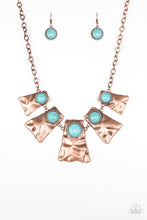 Load image into Gallery viewer, Cougar Blue - Paparazzi - Paparazzi Necklace