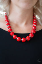 Load image into Gallery viewer, Everyday Eye Candy - Red - Paparazzi Necklace