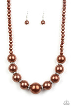 Load image into Gallery viewer, SoHo Socialite - Brown Necklace