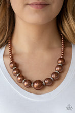 Load image into Gallery viewer, SoHo Socialite - Brown Necklace