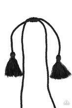 Load image into Gallery viewer, Macrame Mantra - Black - Paparazzi