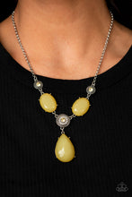 Load image into Gallery viewer, Paparazzi Accessories Heirloom Hideaway - Yellow Necklace