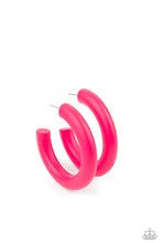 Load image into Gallery viewer, Woodsy Wonder - Pink Paparazzi Earrings